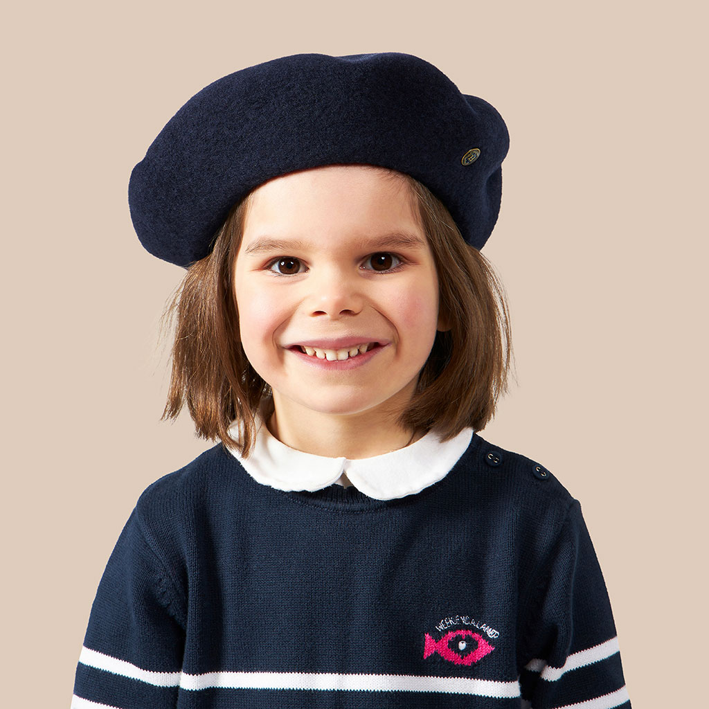 Child Cashmere beret