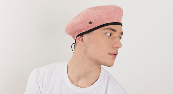 Linen berets and caps